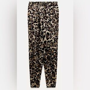 Leopard Print Women's Pants, brand name collection , brand new size XL